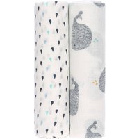 Lässig 2er-Pack Mullwindeln Heavenly Soft Swaddle XL 120x120 cm
