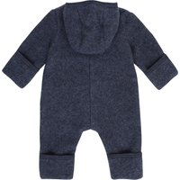 Huttelihut Wollfleece-Overall mit Klappbündchen