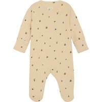 Fixoni Schlafoverall mit Fuß Käfer Rippqualität