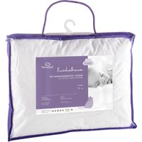 Träumeland 2-tlg. Set Bettdecke + Kissen Kuscheltraum 35x40 / 80x80 cm 5.5 TOG