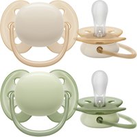 Philips Avent 2er-Pack Schnuller ultra soft, 0-6M