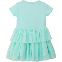 S.Oliver Tüllkleid kurzarm Flamingo