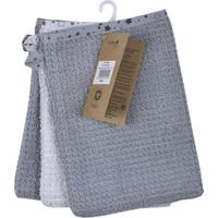 Wörner 3er-Pack Waschlappen 15x21 cm grau
