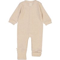 Feetje Overall mit Klappfuß Ringel Rippqualität