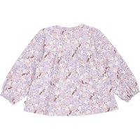 Müsli Shirt langarm Einhörner Blumen
