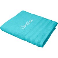 Badetuch personalisiert mit Namen, 150x100 cm, 100% Baumwolle