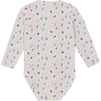 Minymo Body langarm Blumen