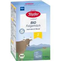 Töpfer Bundle 4er Pack Bio Folgemilch 2 600g