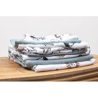 Meyco Baby 9-tlg. Starterset mit Mullwindeln, Spucktücher und Waschlappen mehrfarbig