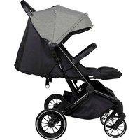 Babygo Kinderwagen Zwillingswagen GO Twice grau