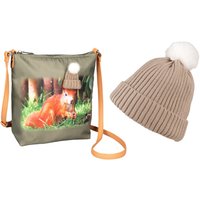 Accessoire-Set Strickmütze & Handtasche „Freddy“