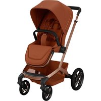 Maxi-Cosi Premium Kombikinderwagen Fame Travel-Set ink. Babyschale Pebble Slide Pro und Isofix-Basis Familyfix Slide Pro braun
