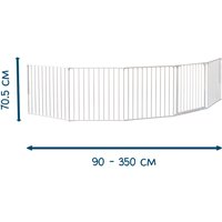 Baby Dan Schutzgitter Flex XXL 90-360 cm