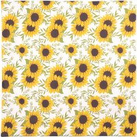 Wende-Mitteldecke „Sonnenblume“, 85x85 cm