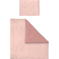 Bornino Home Wende-Bettwäsche Musselin 35x40/80x80 cm