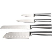 genialoEdelstahl-Messer-Set „Brillant“, 4-teilig