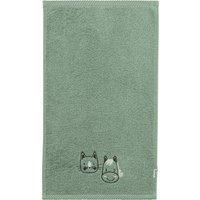 Sterntaler 2er-Pack Kinderhandtücher 50x30 cm gruen | weiss