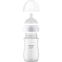 Philips Avent 2er-Pack Natural Response Sauger, Silikon, Stufe 3, ab 1M