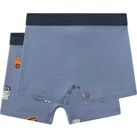 Sanetta 2er-Pack Boxershorts Baustelle