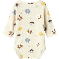 Name It Body langarm Farmtiere