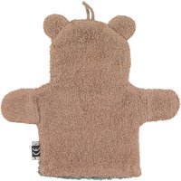 Sterntaler Spiel- Waschhandschuh gruen | braun
