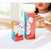 Hape Blockpuzzle Bauernhoftiere