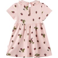 Sanetta Fiftyseven Kleid kurzarm Bubikragen Himbeeren