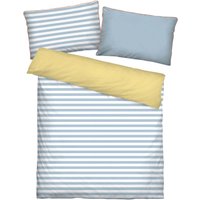 Tom Tailor Perkal Wende-Bettwäsche 40x60 / 100x135 cm