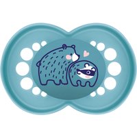 Mam 2er-Pack Schnuller Original Silikon, 16+M