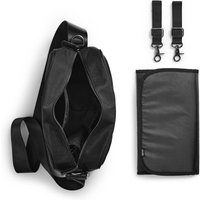 Elodie Wickeltasche Crossbody - Schwarz