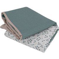 Ullenboom Wickelauflagenbezug Waffelpiqué 85x75 cm