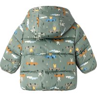Name It Steppjacke mit Kapuze Tiere Autos