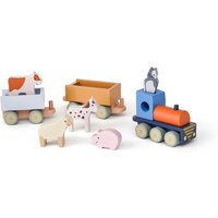 Kids Concept Kids Concept Zug mit Bauernhoftieren
