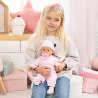 Bayer Design Puppe First Words Baby mit Funktionen 38cm