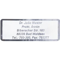 Namensaufkleber "Schrifttyp B"