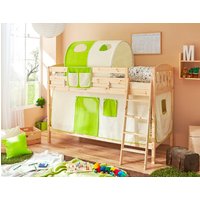Ticaa Etagenbett Erni Country-V Kiefer Natur