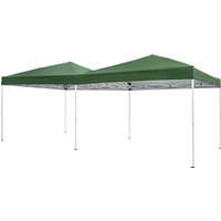 Faltpavillon, 3x6 m, grün
