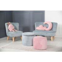 Roba Kinderhocker oval mit Aufbewahrungsfunktion