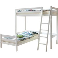 Ticaa Etagenbett Hochbett L-Bett Matthias Kiefer massiv