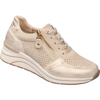 Leder-Keilsneaker "Sandra"