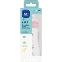 Mam Babyflasche Feel Good matt, Glas, 260 ml, ab 0M