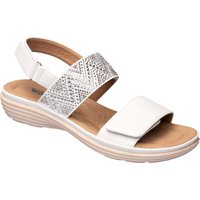 wonderwalk Klett-Stretchsandalette „Saskia“, Größe: 37, weiß