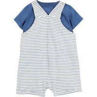 Carter's 2-tlg. Set Latzhose und T-Shirt Ringel