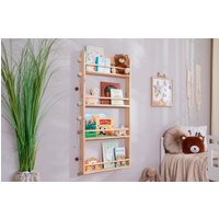 Ticaa Kinder Bücherregal Toni 55x80 & 60x130