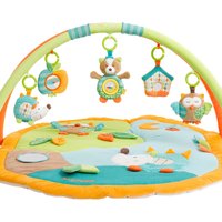 Fehn Spielbogen mit 3-D-Activity-Decke Sleeping Forest