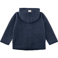 Sanetta Wollfleece-Jacke mit Kapuze