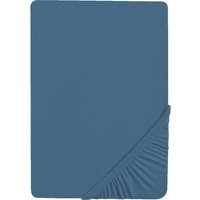 Roba Spannbettlaken Jersey, 70x140 cm und 60x120 cm 'Seashells' indigo