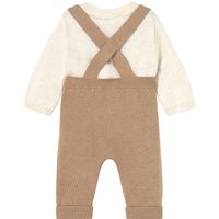 Mayoral 2-tlg. Set Pullover und Strick-Latzhose Fahrzeug