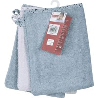 Wörner 3er-Pack Waschlappen 15x21 cm blau
