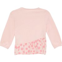 S.Oliver Shirt langarm mit Schößchen Blumen